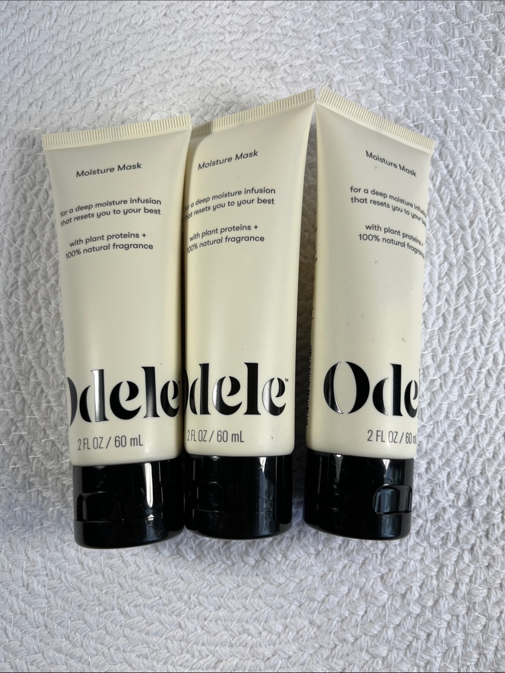 Lot of 3 Odele Moisture Mask Deep In-Shower Treatment (2 fl. oz / 60 mL Each)